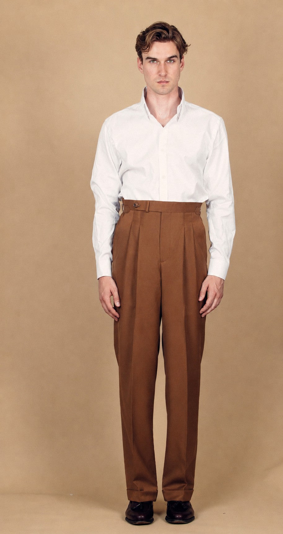Pantalon Bonfiston - Cognac