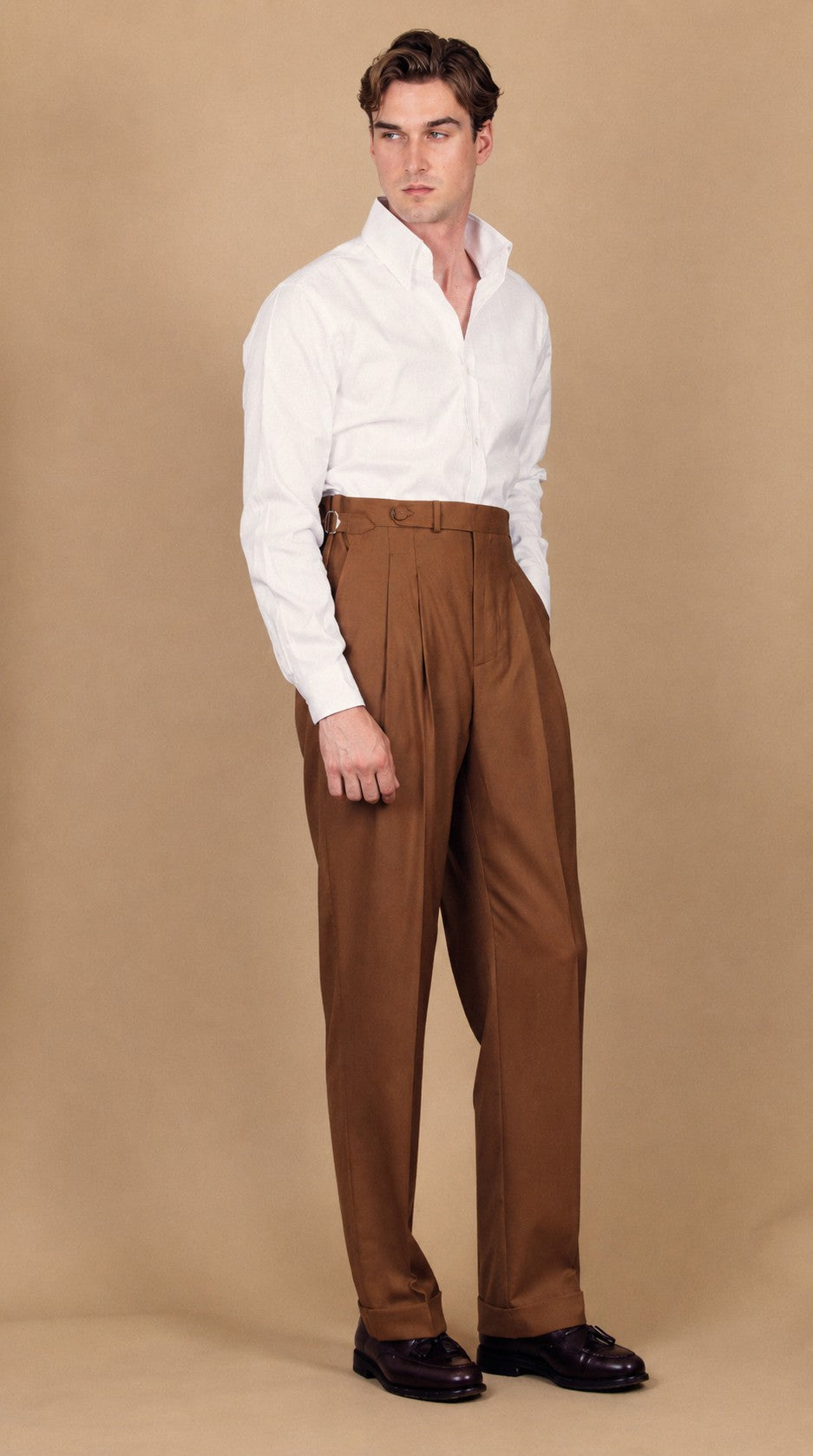 Pantalon Bonfiston - Cognac