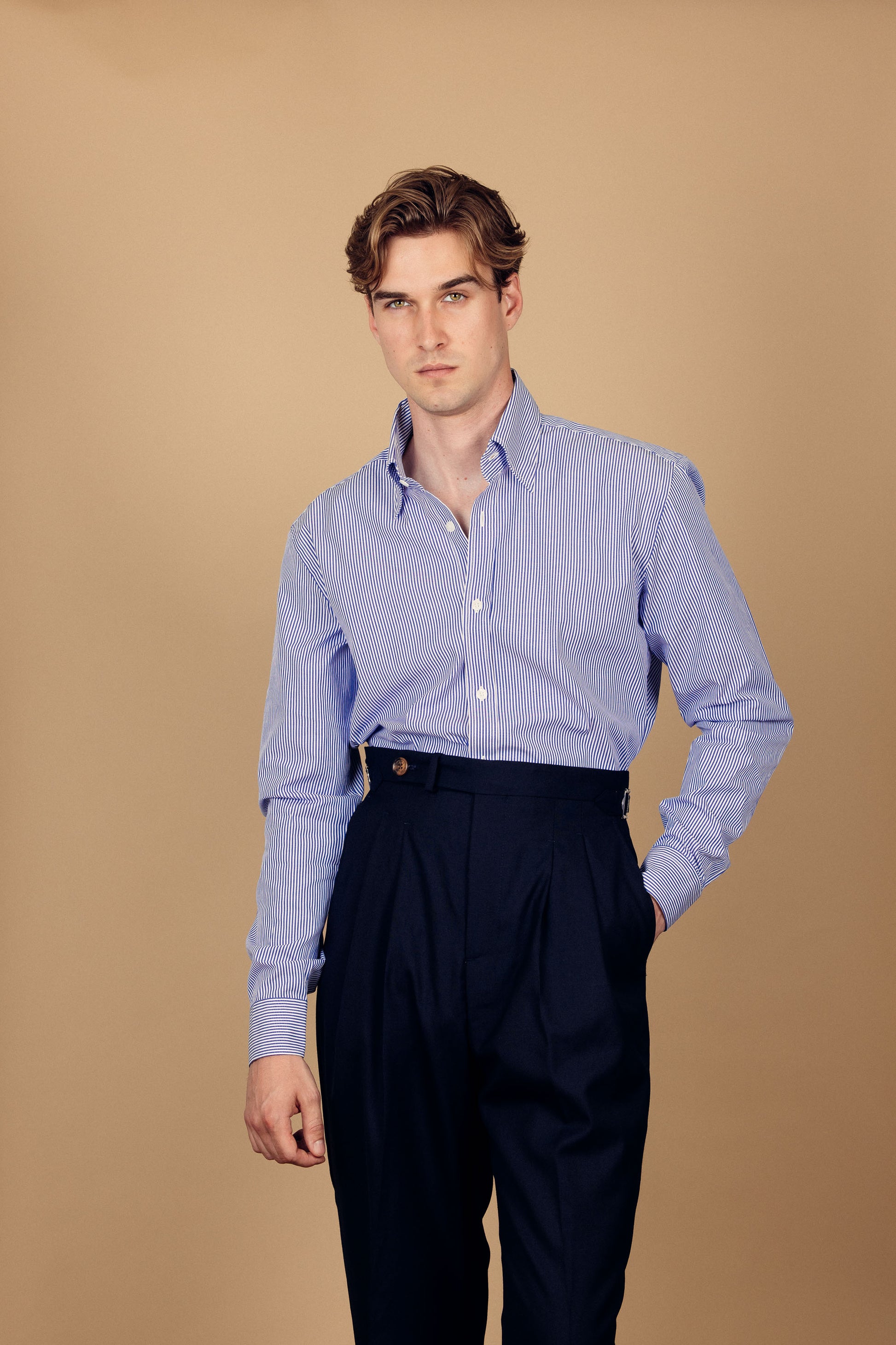 Pantalon Bonfiston - Bleu Marine